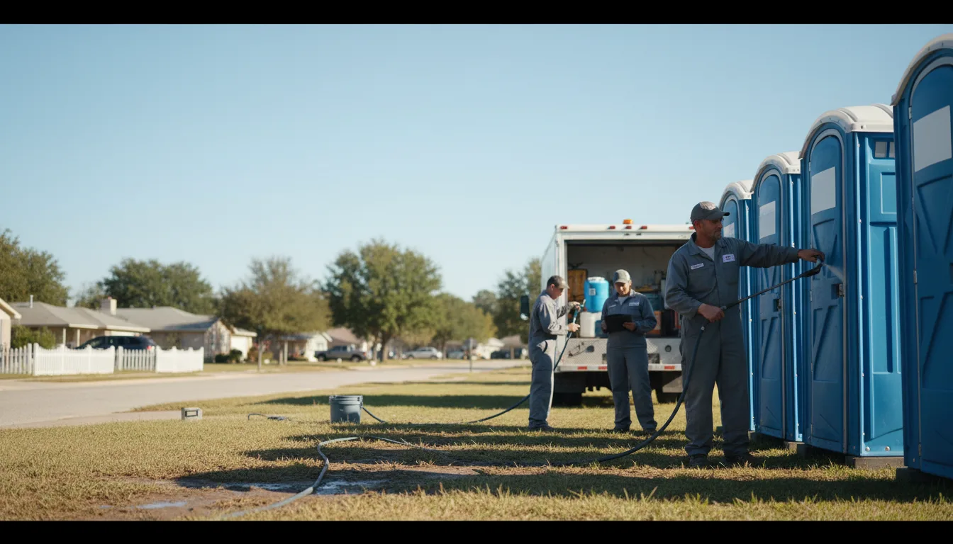 Long-Term Portable Toilet Rental in Cost, TX near me